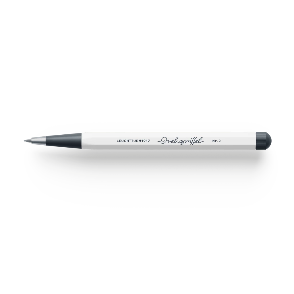 Drehgriffel Nr. 2, White - Pencil Drehgriffel Nr. 2, White - Pencil