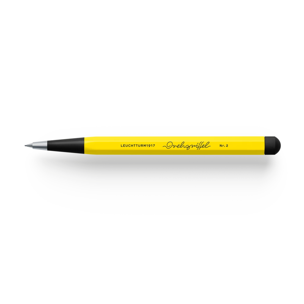 Drehgriffel Nr. 2, Lemon/Black, Mechanical pencil - Bauhaus Edition Drehgriffel Nr. 2, Lemon/Black, Mechanical pencil - Bauhaus Edition