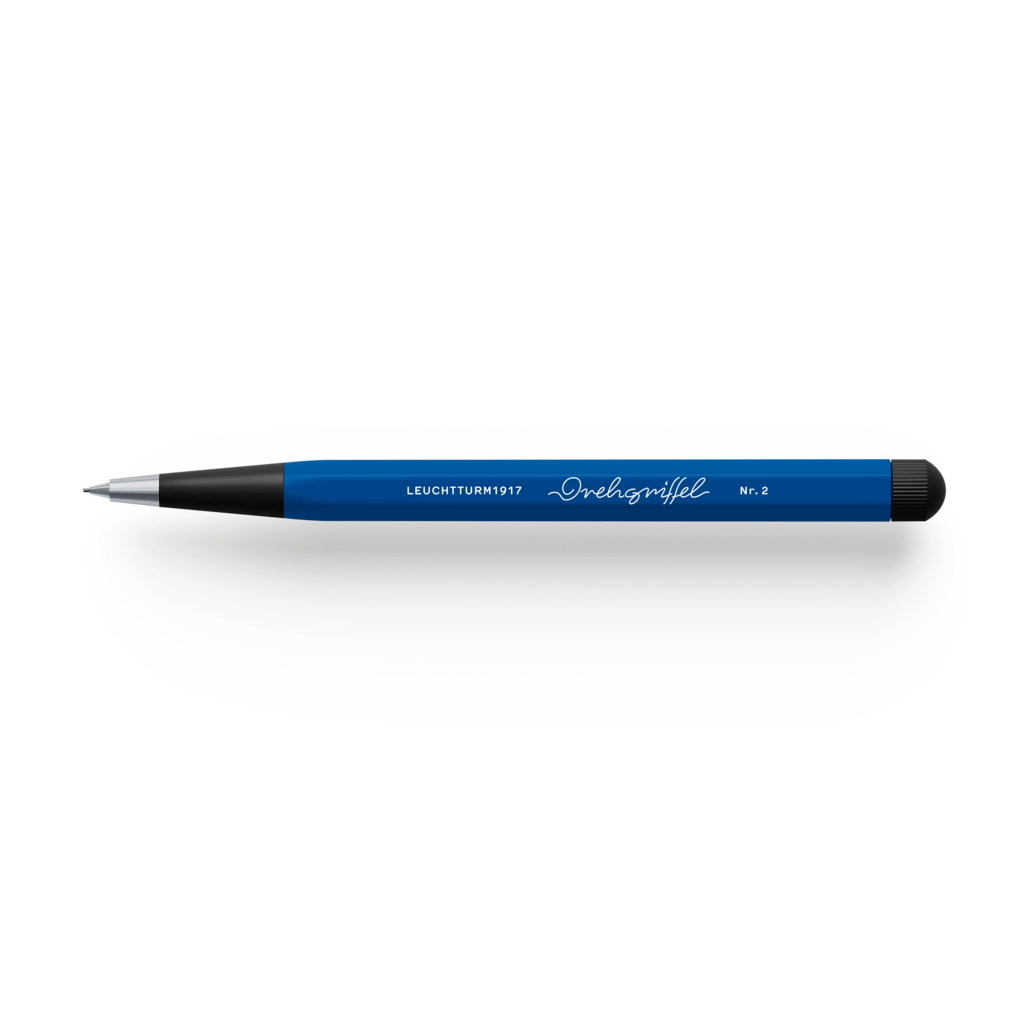 Drehgriffel Nr. 2, Royal Blue/Black, Mechanical pencil - Bauhaus Edition