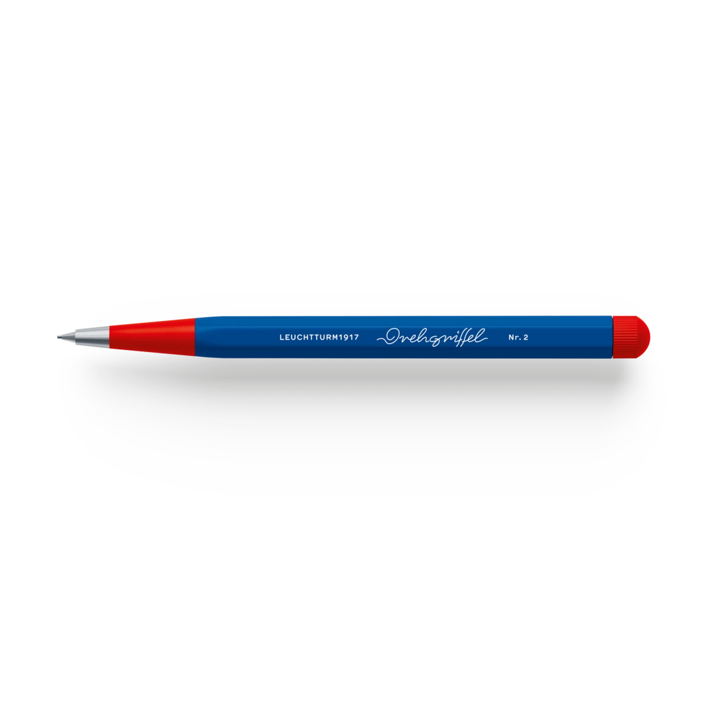 Drehgriffel Nr. 2, Royal Blue/Red, Mechanical pencil - Bauhaus Edition Drehgriffel Nr. 2, Royal Blue/Red, Mechanical pencil - Bauhaus Edition