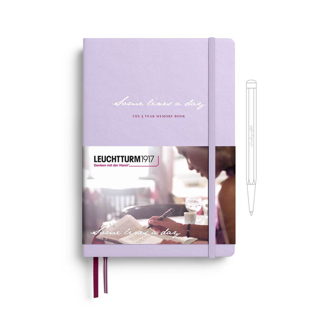 Some Lines A Day, 5 Year Book Medium (A5), Lilac Some Lines A Day, 5 Year Book Medium (A5), Lilac