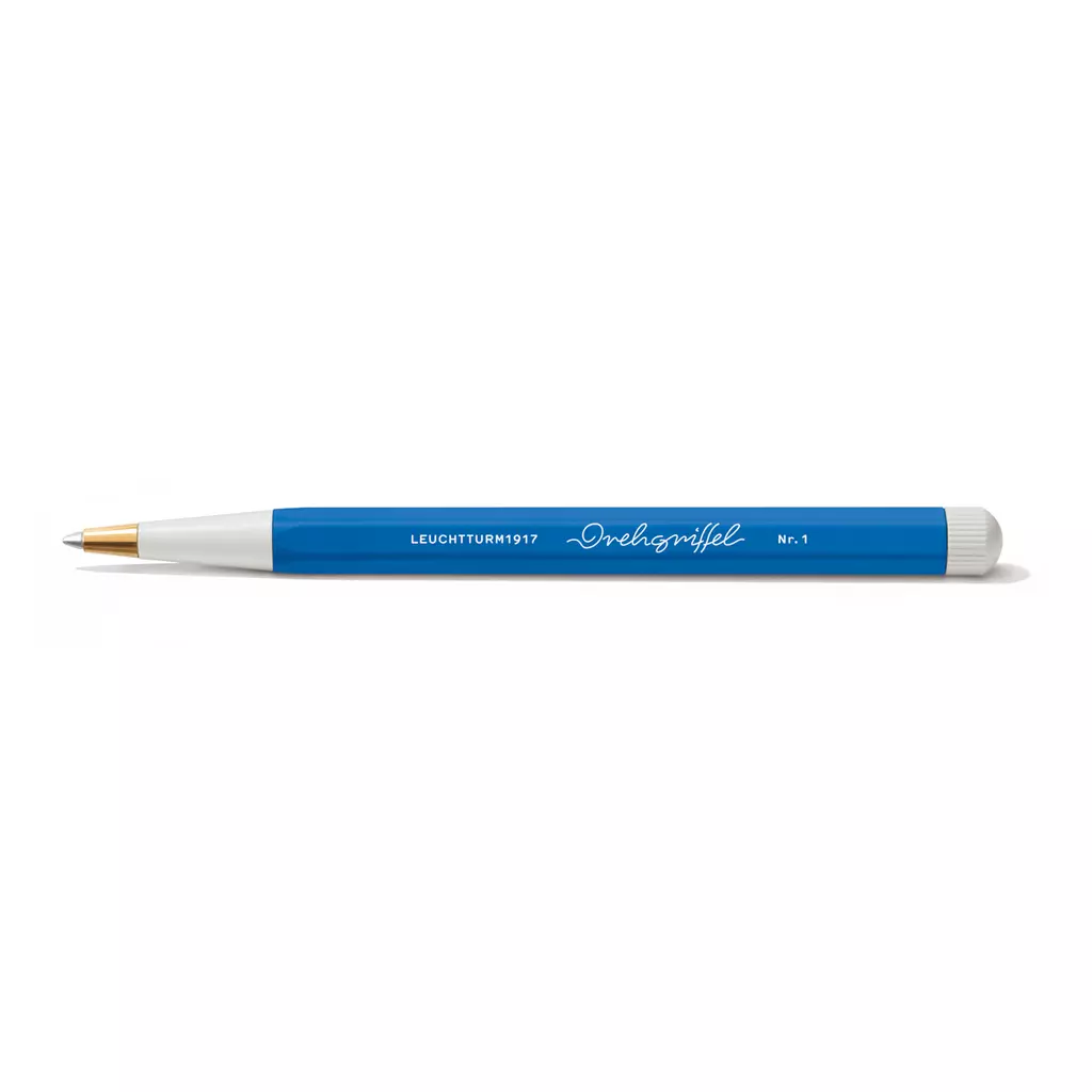 Drehgriffel Nr. 1, Sky - Gelstift mit schwarzer Tinte