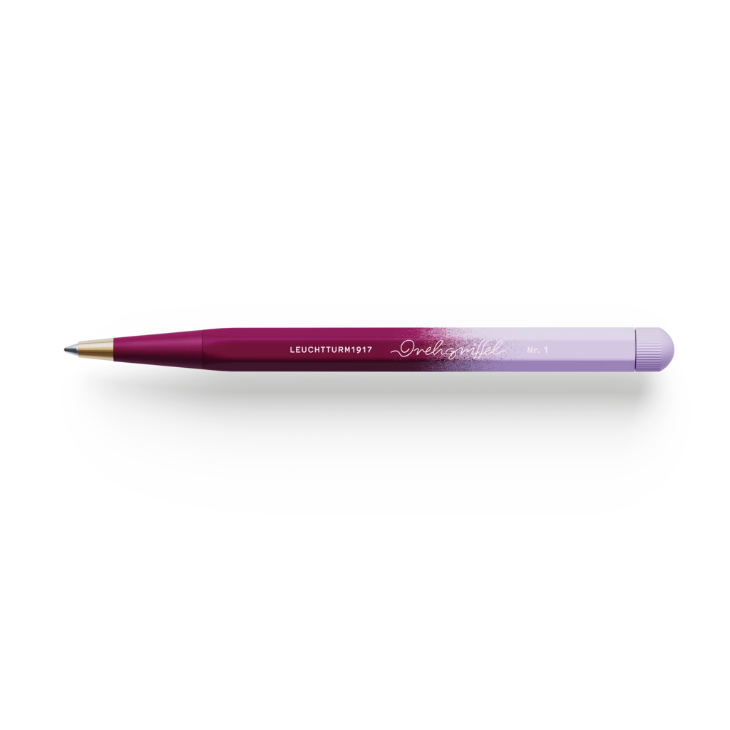 Drehgriffel Nr. 1, Ballpoint, Port Red/Lilac - Gradient Edition Drehgriffel Nr. 1, Ballpoint, Port Red/Lilac - Gradient Edition