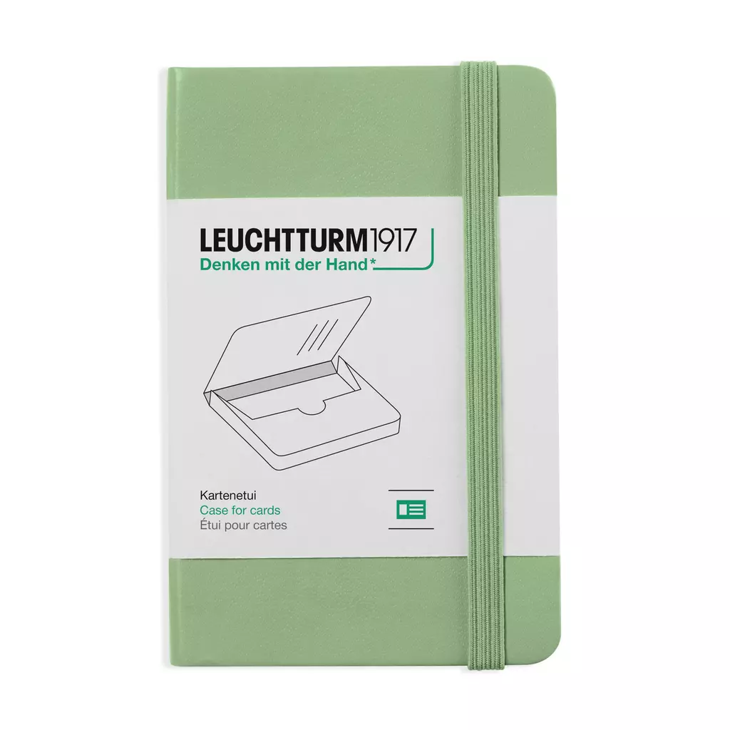 Card case, Sage Card case, Sage