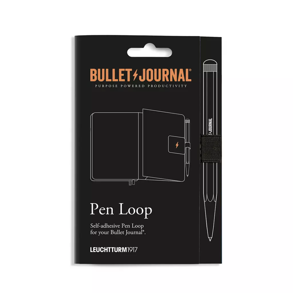 Pen Loop Bullet Journal, Black Pen Loop Bullet Journal, Black