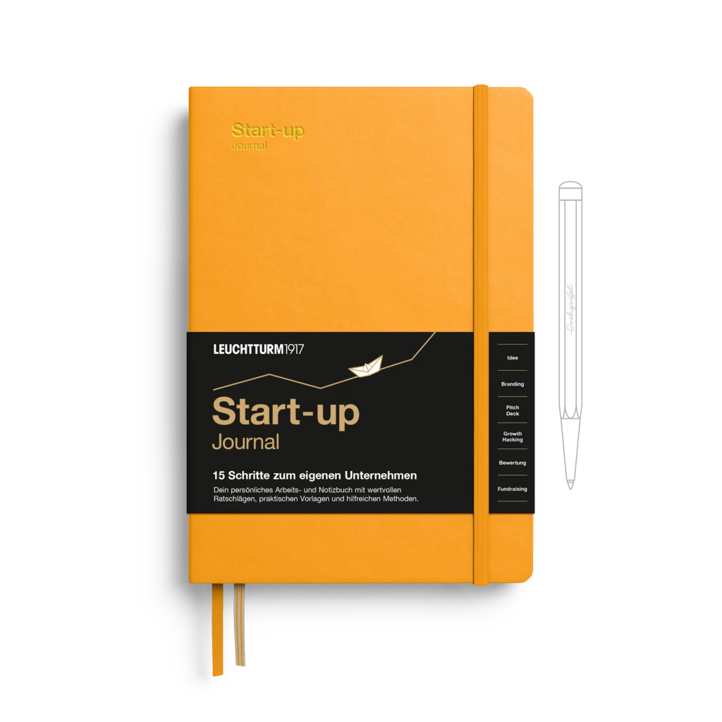 Start-up Journal Medium (A5), Rising Sun, German Start-up Journal Medium (A5), Rising Sun, German