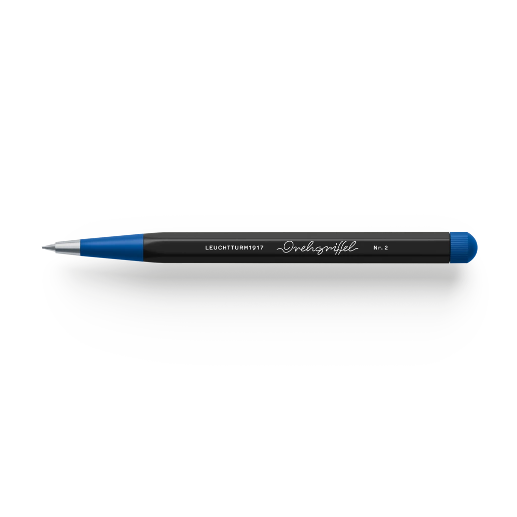 Drehgriffel Nr. 2, Black/Royal Blue, Mechanical pencil - Bauhaus Edition Drehgriffel Nr. 2, Black/Royal Blue, Mechanical pencil - Bauhaus Edition