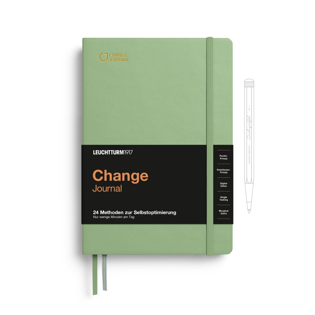 Change Journal Medium (A5), Salbei, Deutsch Change Journal Medium (A5), Salbei, Deutsch