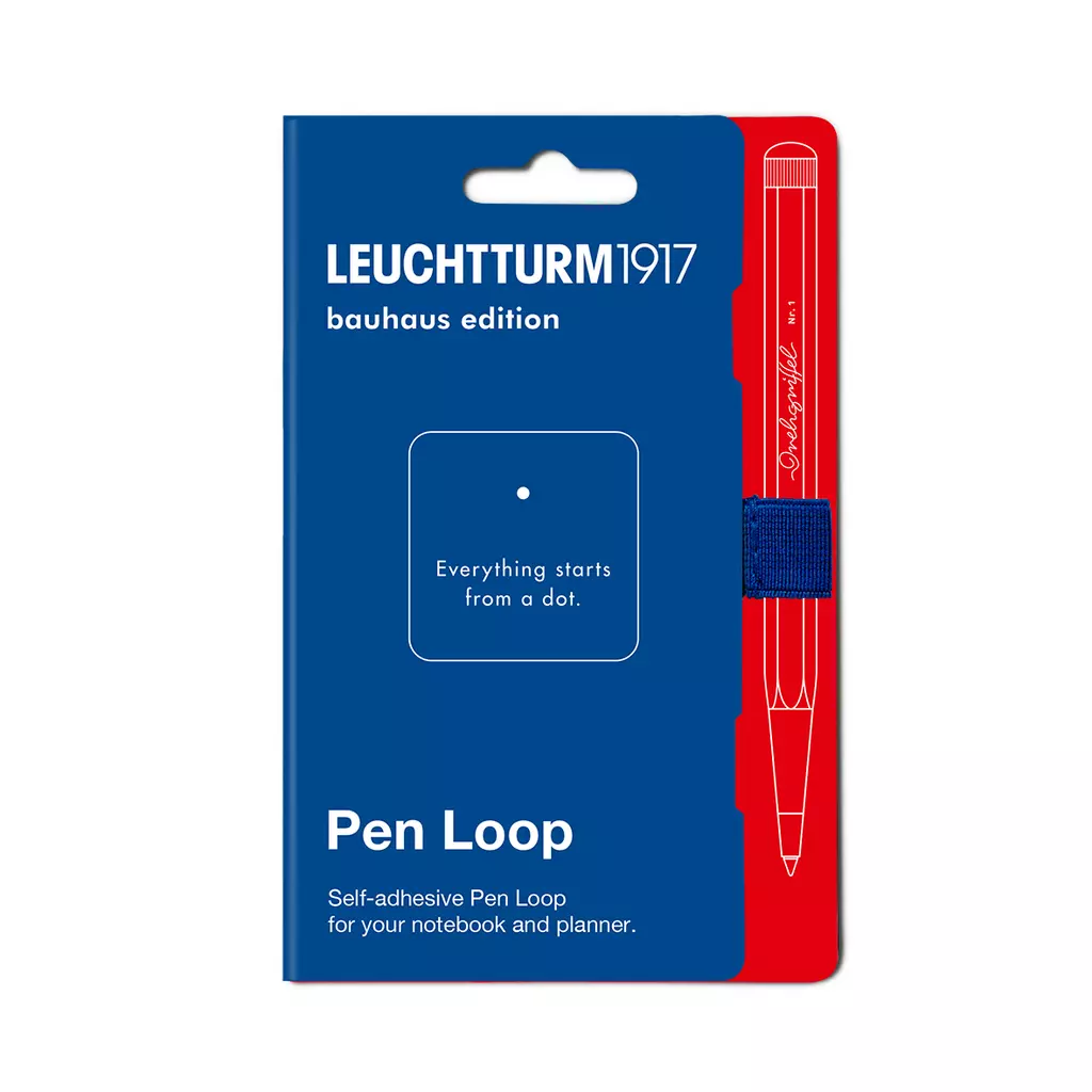 Pen Loop (Stiftschlaufe), Königsblau, Bauhaus Edition