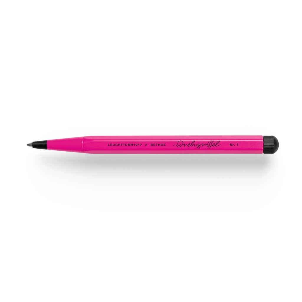 Drehgriffel Nr. 1, Ballpoint, Luminous Pink - Luminous Edition