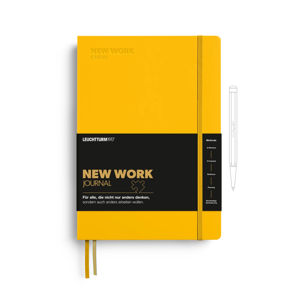 New Work Journal Composition (B5), Sunflower, German