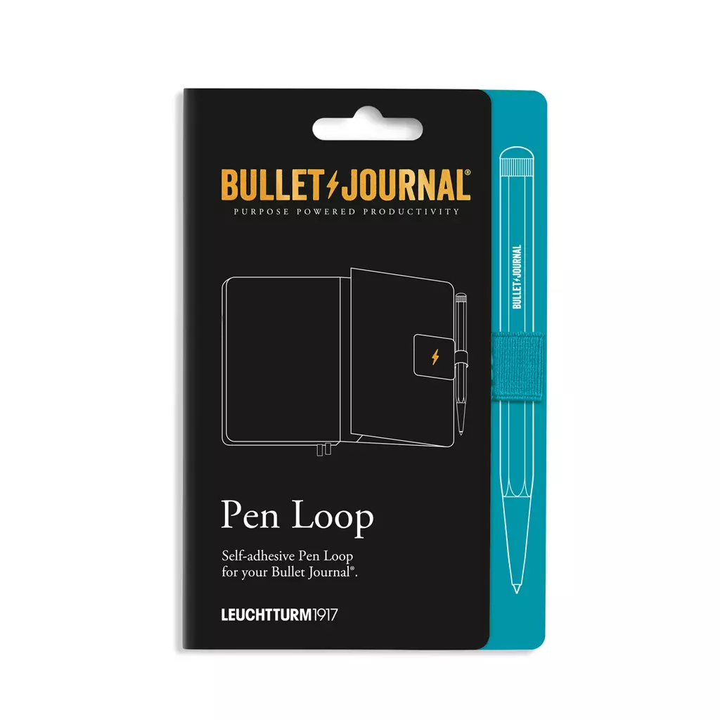 Pen Loop Bullet Journal (Stiftschlaufe), Turquoise25