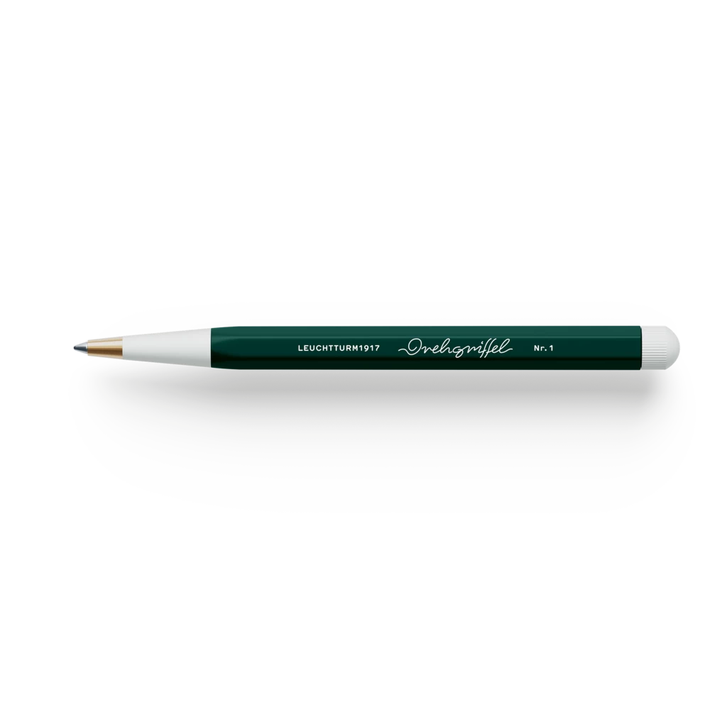Drehgriffel Nr. 1, Forest Green - Ballpoint pen with royal blue ink Drehgriffel Nr. 1, Forest Green - Ballpoint pen with royal blue ink