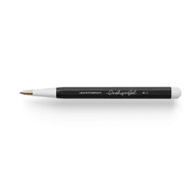 Drehgriffel Nr. 1, Schwarz - Gelstift mit schwarzer Tinte