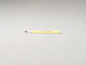 Drehgriffel Nr. 1, Vanilla - Gelstift mit schwarzer Tinte