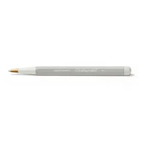 Drehgriffel Nr. 1, Light Grey - Gelstift mit schwarzer Tinte