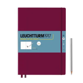Skizzenbuch Master (A4+), Hardcover, 112 Seiten (150 g/qm), blanko, Port Red