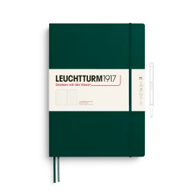 Notizbuch Master Classic (A4+), Hardcover, 235 nummerierte Seiten, Forest Green, Dotted