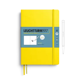 Sketchbook Medium (A5), Hardcover, 112 pages (150 g/sqm), plain, Lemon